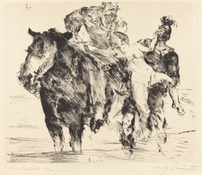 Frauenräuber von Lovis Corinth