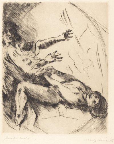 Joseph und Potiphars Weib I von Lovis Corinth