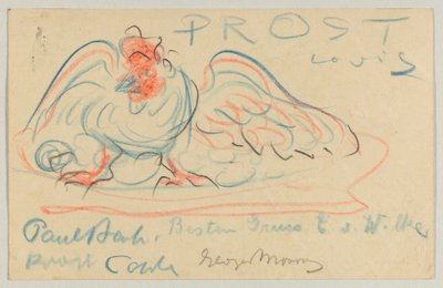 Lovis Corinth an Elly Strathmann: Postkarte, Poststempel 19. Mai 1911 von Lovis Corinth