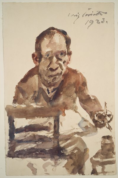 Selbstporträt von Lovis Corinth