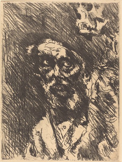 Tod und Greis von Lovis Corinth