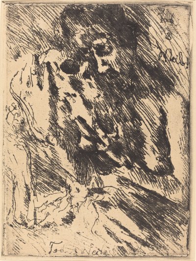 Tod und Weib von Lovis Corinth