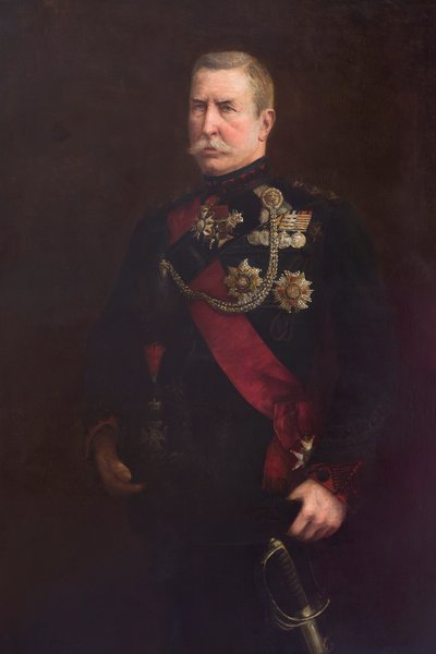 Porträt von General Sir Redvers Buller, 20. Jahrhundert (Öl auf Leinwand) von Lowes Cato Dickinson