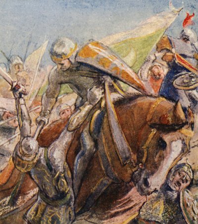 Illustration für Geschichten der Kreuzzüge von Lowes Dalbiac Luard