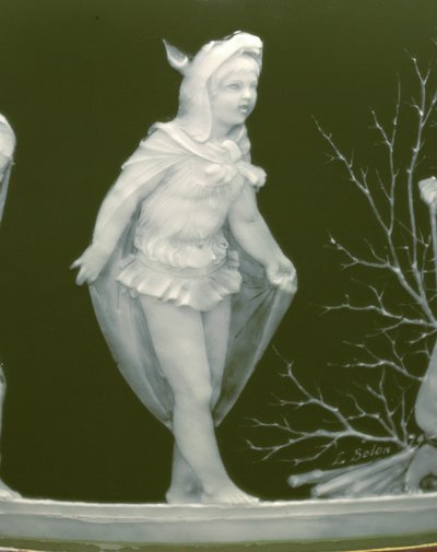 Detail aus einem Paar Vasen, 