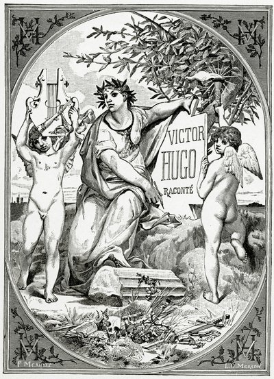 Victor Hugo erzählt von einem Zeugen seines Lebens, 19. Jahrhundert von Luc Oliver Merson