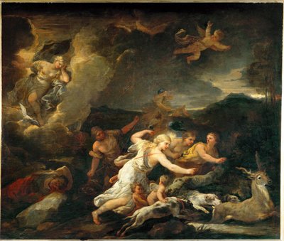 Die Jagd der Diana von Luca (circle of) Giordano