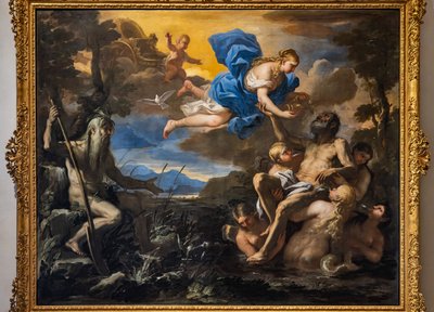 Aeneas wird von Venus unsterblich gemacht, zweite Hälfte des 17. Jahrhunderts von Luca Giordano