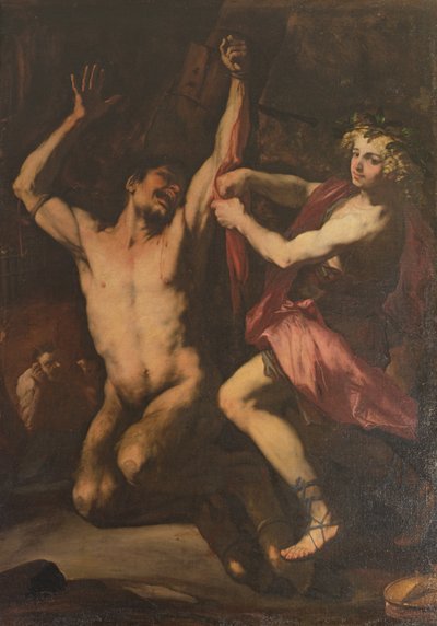 Apollo und Marsia, ca. 1678 von Luca Giordano