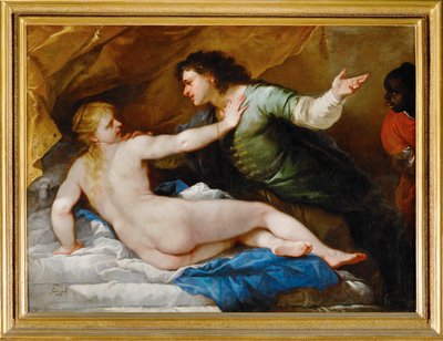 Lucretia und Sextus Tarquinius von Luca Giordano