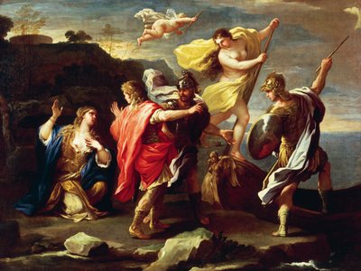 Rinaldo und Armida von Luca Giordano