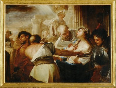 Santa Lucia wird zum Martyrium geführt von Luca Giordano