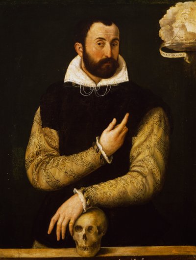 Porträt von Girolamo Rossi von Luca Longhi