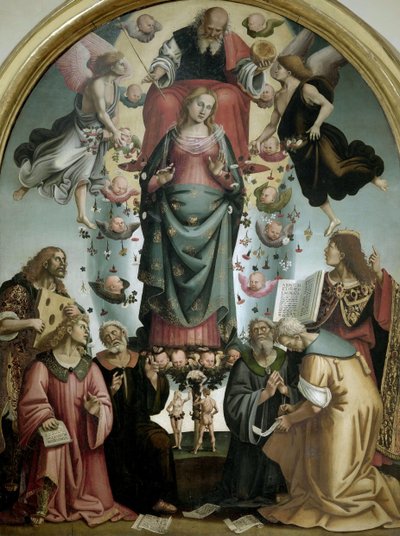 Die unbefleckte Empfängnis der Jungfrau, ca. 1523 von Luca Signorelli