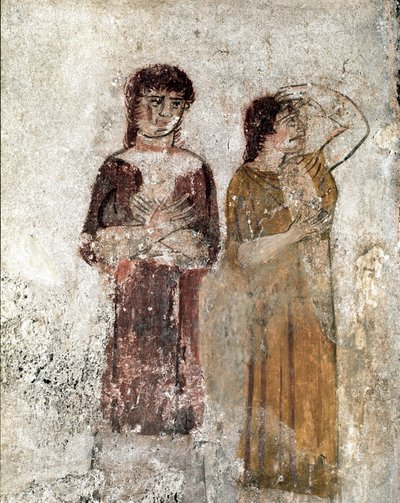 Porträt von zwei Frauen von Lucanian School