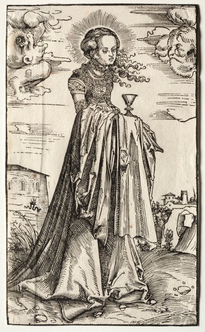 Heilige Barbara von Lucas Cranach