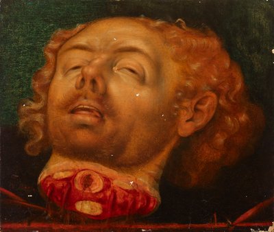 Kopf des Holofernes oder Johannes des Täufers (Fragment) von Lucas Cranach d. Ä.