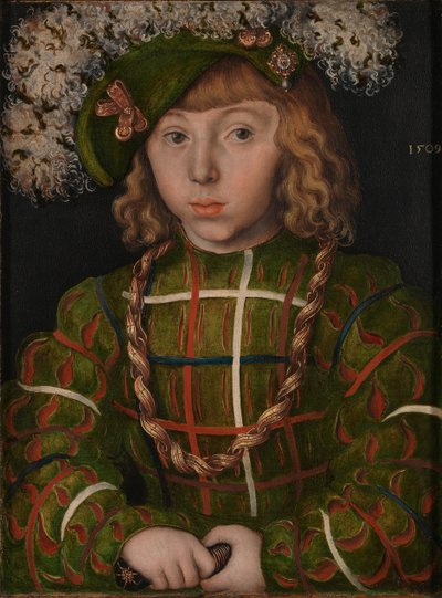 Porträt von Johann Friedrich I., der Großmütige von Lucas Cranach the Elder