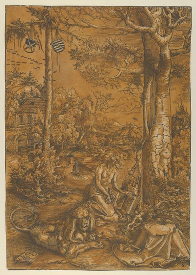 Die Buße des Heiligen Hieronymus von Lucas Cranach the Elder