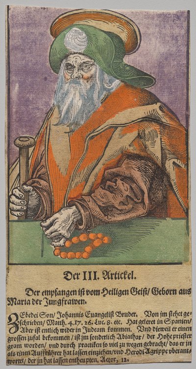 Johannes aus Christus, die Apostel und Paulus von Lucas Cranach the Elder, After