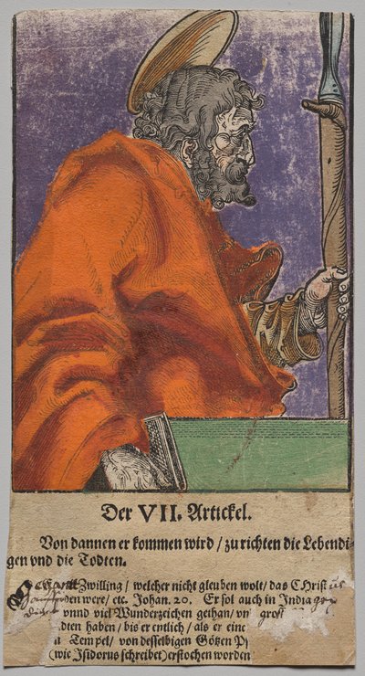 Matthäus aus Christus, die Apostel und Paulus von Lucas Cranach the Elder, After