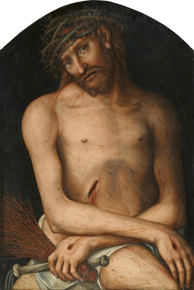 Christus als Schmerzensmann von Lucas Cranach the Elder and workshop