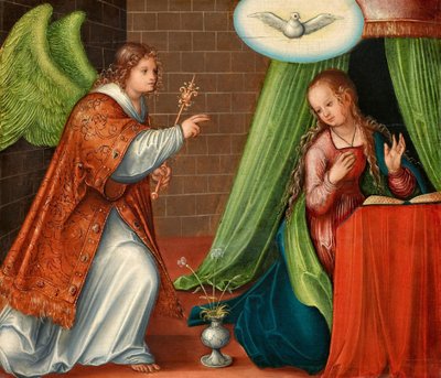Verkündigung an Maria von Lucas Cranach the Elder and workshop