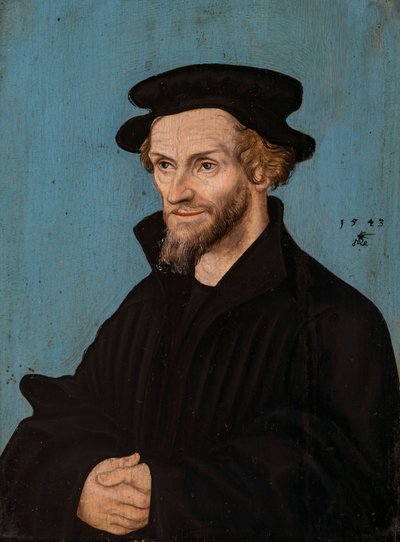 Philipp Melanchthon von Lucas Cranach the Elder and workshop