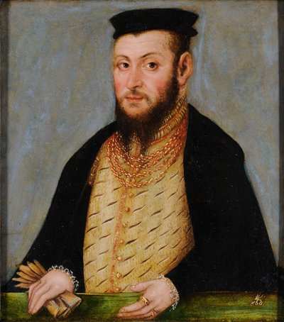 Porträt von Sigismund II. Augustus von Lucas Cranach the Younger