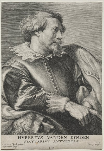 Porträt von Hubert van den Eyden von Lucas Emil Vorsterman
