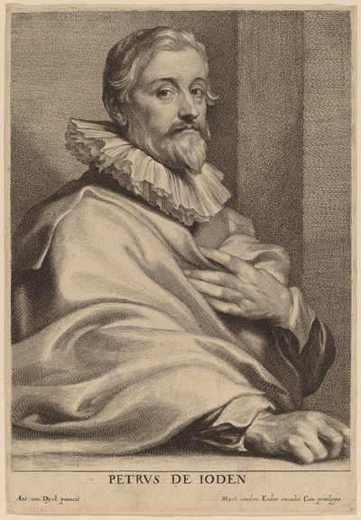 Pieter de Jode der Ältere von Lucas Emil Vorsterman after Sir Anthony van Dyck