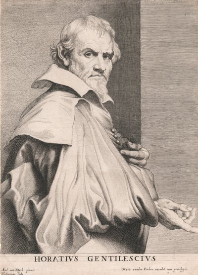 Horatius Gentilesciu von Lucas Vorsterman