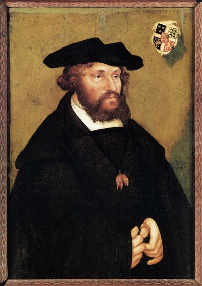 Porträt von Christian II (1481-1559), König von Dänemark von Lucas the Elder Cranach
