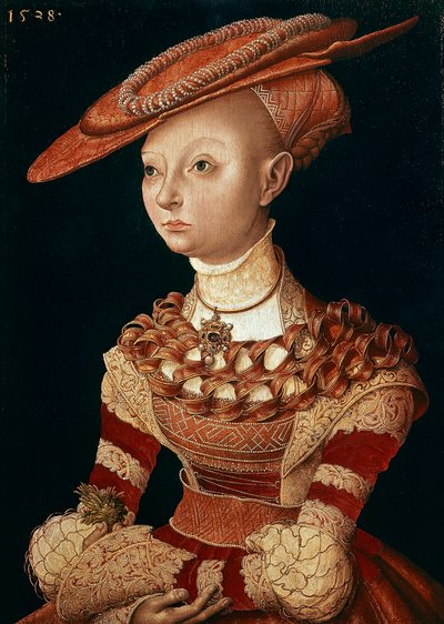 Porträt einer Dame von Lucas the Elder Cranach
