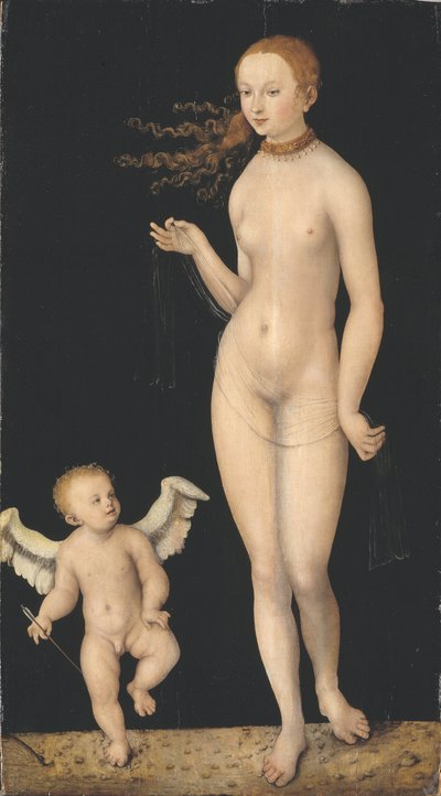 Venus und Amor von Lucas the Elder Cranach