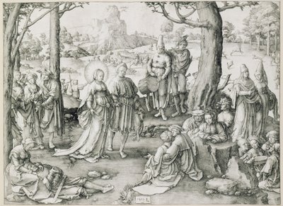 Der Tanz der Maria Magdalena von Lucas van Leyden