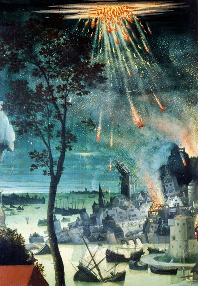 Lot und seine Töchter (Detail) von Lucas van Leyden