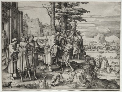Die Rückkehr des verlorenen Sohnes von Lucas van Leyden