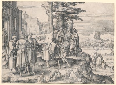 Die Rückkehr des verlorenen Sohnes von Lucas van Leyden