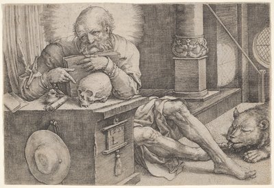 St. Hieronymus von Lucas van Leyden