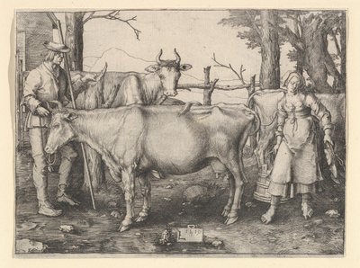 Die Milchmagd von Lucas van Leyden