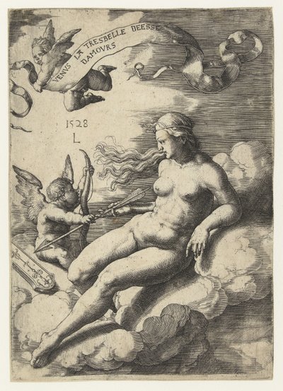 Venus und Cupido von Lucas van Leyden