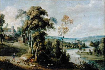 Landschaft von Lucas van Uden