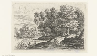 Landschaft mit zwei Hirtenjungen von Lucas van Uden