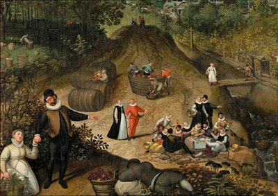 Herbstlandschaft von Lucas van Valckenborch