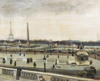 Ohne Titel (Place de la Concorde) von Lucien Adrion
