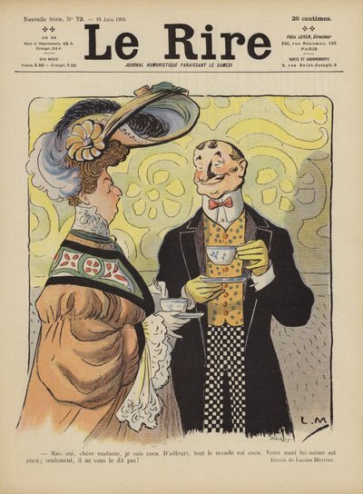 Illustration für Le Rire von Lucien Metivet