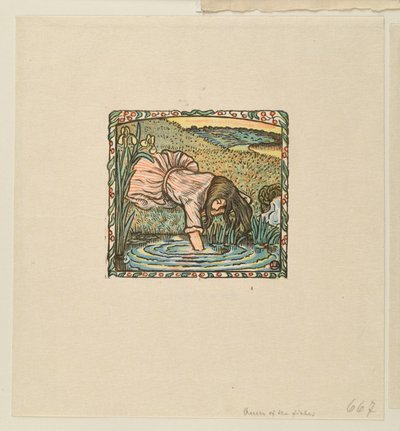 Königin der Fische von Lucien Pissarro