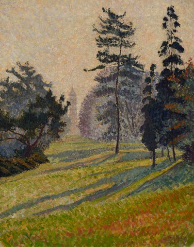 Die Pagode, Kew von Lucien Pissarro