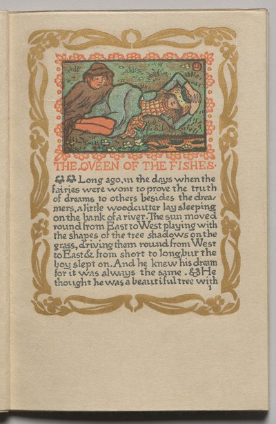 Die Königin der Fische: Platte 1 von Lucien Pissarro